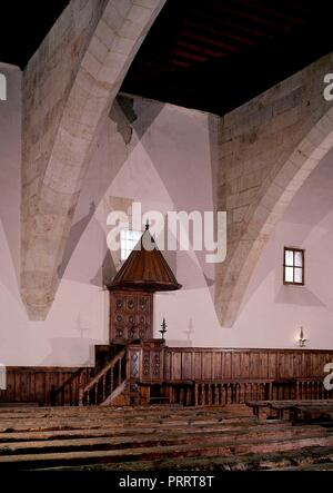 AULA DE Fray Luis de Leon. Posizione: Universidad. SALAMANCA. Spagna. Foto Stock