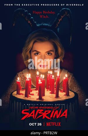 Pellicola originale titolo: AGGHIACCIANTI AVVENTURE DI SABRINA. Titolo inglese: AGGHIACCIANTI AVVENTURE DI SABRINA. Anno: 2018. Direttore: Roberto AGUIRRE-SACASA. Stelle: KIERNAN SHIPKA. Credito: WARNER BROS. Televisione / Album Foto Stock