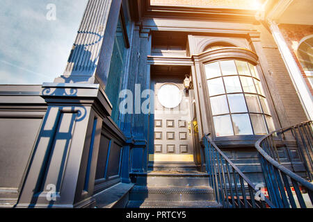 Boston edifici di interesse storico nel centro cittadino lungo il sentiero della libertà Foto Stock