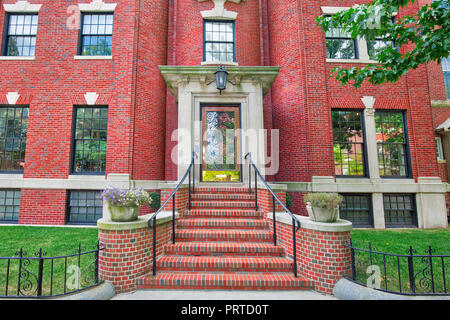 Boston edifici di interesse storico nel centro cittadino lungo il sentiero della libertà Foto Stock