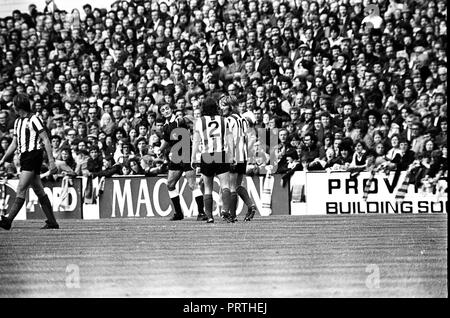 Leeds United v Tottenham Hotspur 1974 Foto Stock