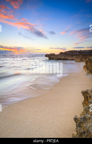 Beachscape Gnarabup Foto Stock