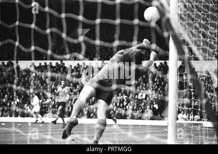 Leeds Utd v lupi 1974 Foto Stock