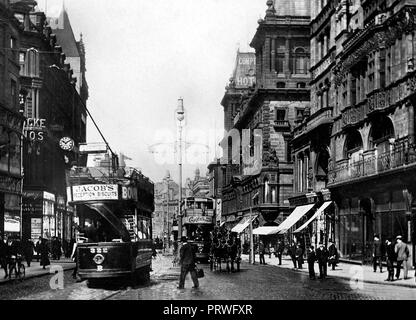Church Street, Liverpool inizio anni '1900 Foto Stock