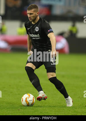 Francoforte, Germania. 4 Ottobre, 2018. Ante Rebic (FC Francoforte) durante la UEFA Europa League, Gruppo H partita di calcio tra Eintracht Francoforte e SS Lazio il 4 ottobre 2018 a Commerzbank-Arena a Francoforte, Germania - Photo Laurent Lairys / DPPI Credito: Laurent Lairys/Agence Locevaphotos/Alamy Live News Foto Stock