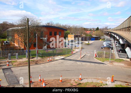 Centrale di Polizia Motroway Sede Centrale del Gruppo arte Perry Barr in Birmngham Foto Stock