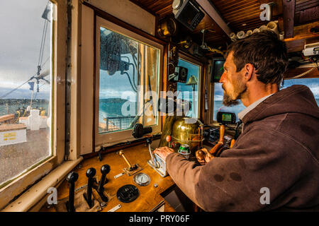 La Laura B   porto Clyde, Maine, Stati Uniti d'America Foto Stock