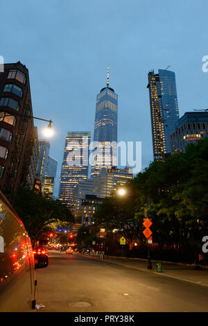 New York, Stati Uniti d'America: Maggio 18, 2018: affollato Times Square, New York, Stati Uniti d'America. Foto Stock