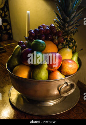 Natura morta con frutta Foto Stock