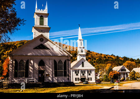 Chiese   Newfane, Vermont, USA Foto Stock