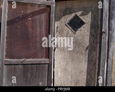 Casa abbandonata, Canuck, Saskatchewan, Canada, Palliser triangolo, Brian Martin RMSF, file di grandi dimensioni Foto Stock