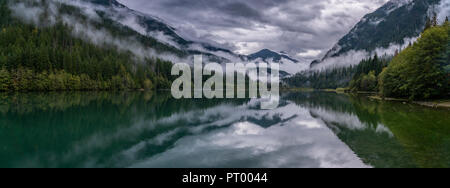 Diablo Lago del Ross Lake National Recreation Area in Washington, Stati Uniti d'America. Foto Stock