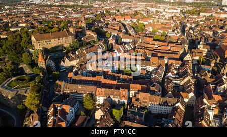 Il castello imperiale di Norimberga, Kaiserburg Nürnberg, Norimberga, Germania Foto Stock