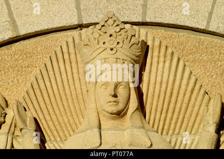 Dettagli della Basilica di Sainte-Anne de Beaupré Foto Stock