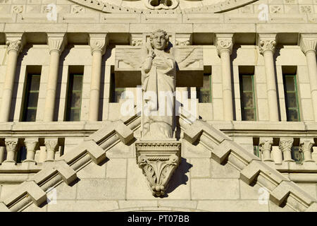 Dettagli della Basilica di Sainte-Anne de Beaupré Foto Stock