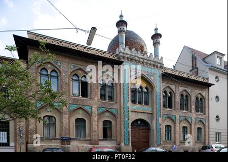 Wien, Zacherlfabrik, ehemalige Mottenpulverfabrik Foto Stock