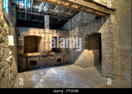 Wien, Zacherlfabrik, ehemalige Mottenpulverfabrik Foto Stock