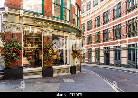 Una tipica vista in Londra Foto Stock