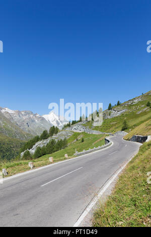 L'Austria, il Grossglockner Strada alpina Foto Stock