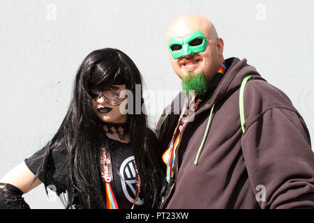 Nuovo Yoek, STATI UNITI D'AMERICA. Il 5 ottobre 2018. 2018 Fumetti - Con la città di New York tenutosi presso il Jacob Javits Center Credito: Bruce Cotler/Globe foto/ZUMA filo/Alamy Live News Foto Stock