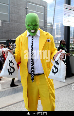 Nuovo Yoek, STATI UNITI D'AMERICA. Il 5 ottobre 2018. 2018 Fumetti - Con la città di New York tenutosi presso il Jacob Javits Center Credito: Bruce Cotler/Globe foto/ZUMA filo/Alamy Live News Foto Stock