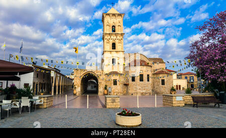 Belle di San Lazaros Chiesa,Larnaka town,l'isola di Cipro. Foto Stock