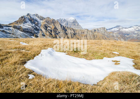 Pizzo Valgrande e Monte Leone, Val Divedro, Ossola, Piemonte, Alpi Italiane, Italia Foto Stock