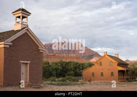 Stati Uniti d'America, Sud-ovest, Utah, Grafton città fantasma, Foto Stock