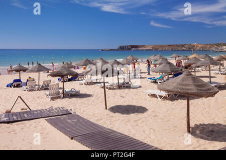 Spiaggia di Martinhal, a Sagres Algarve Foto Stock