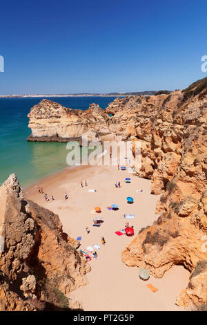 Praia de Tres Irmaos, Alvor, Algarve, PORTOGALLO Foto Stock