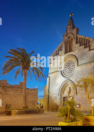 Església de Sant Jaume d'Alcudia, Alcudia Maiorca, isole Baleari, Spagna Foto Stock