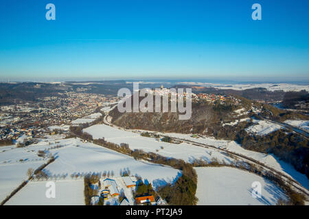 Obermarsberg, Eresberg, Marsberg, Sauerland, Nord Reno-Westfalia, Germania Foto Stock