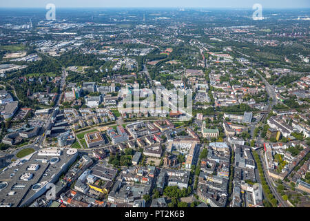 Quartiere universitario, Università di Duisburg / Essen, Campus Grüne Mitte Essen e Bochum, Nord Reno-Westfalia, Germania Foto Stock