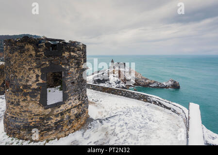 Golfo dei Poeti, Portovenere, provincia di La Spezia, Liguria, Italia, Europa Foto Stock