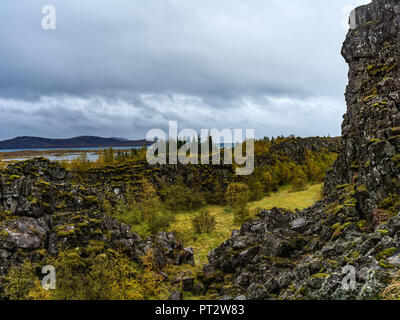 Pingvellir Foto Stock