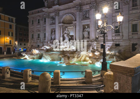 Fontana di Trevi, Roma, Lazio, l'Italia, Europa Foto Stock