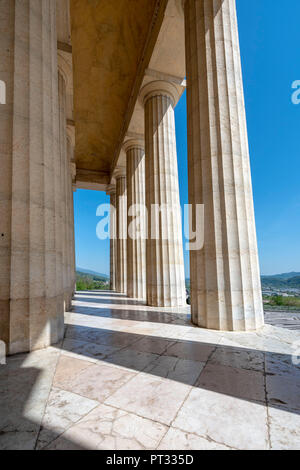 Possagno, provincia di Treviso, Veneto, Italia, Europa, il tempio di Canova, dello scultore Antonio Canova nacque a Possagno e costruì il suo tempio qui Foto Stock