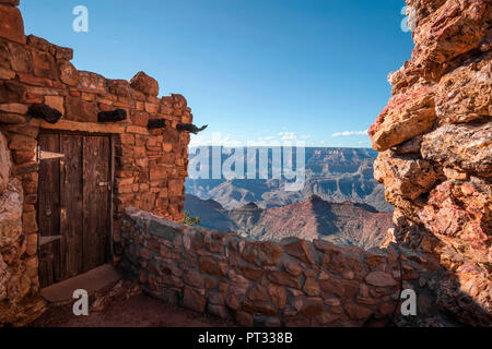 Il Grand Canyon, vista del deserto, Arizona, Stati Uniti d'America Foto Stock