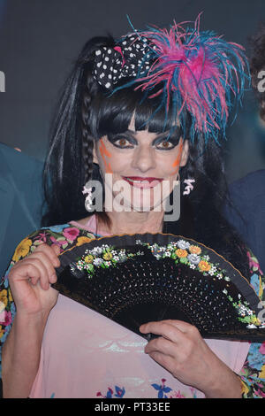 Celebrity concorrenti per il quiz show Wer weiss denn sowas XXL offre: Nina Hagen dove: Amburgo, Germania Quando: 04 set 2018 Credit: Becher/WENN.com Foto Stock