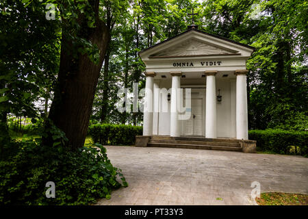 L'Europa, Polonia, Voivodato Masovian, polacco Sculpture Center in Oronsko Foto Stock