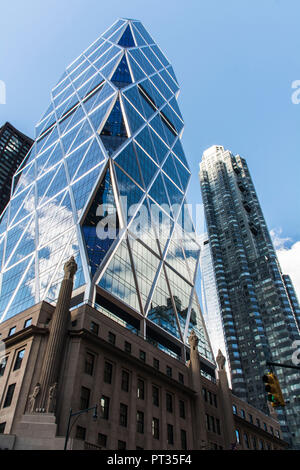 Hearst Tower di New York negli Stati Uniti Foto Stock