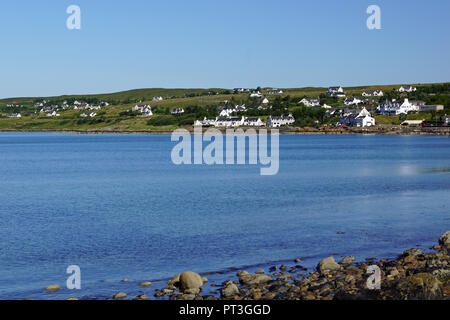 Gaineamh Mhor spiaggia di Gairloch , Scozia, Regno Unito Foto Stock