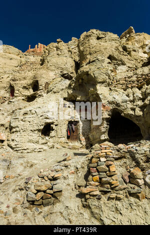 Grotte di Chiwang in Tibet, Foto Stock