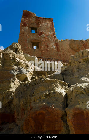 Grotte di Chiwang in Tibet, Foto Stock