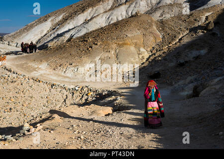 Tirtaphuri monastero in Tibet, Foto Stock