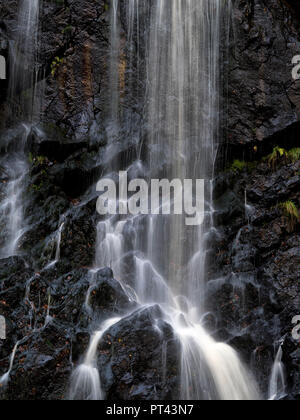 L'Europa, Germania, Bassa Sassonia, Parco Nazionale di Harz, Radau cascata vicino a Bad Harzburg Foto Stock