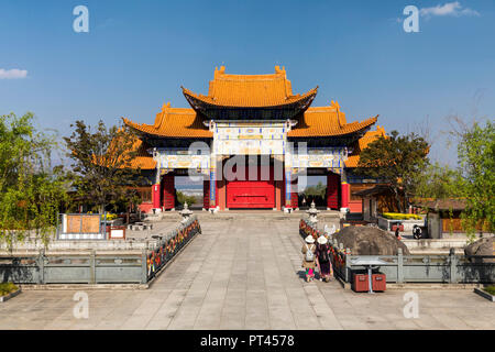 Tempio Chongsheng, Dali, Yunnan, Cina Foto Stock