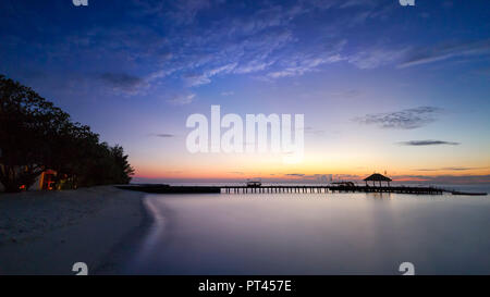 Maldive atollo di Ari Nord, Maayafushi, Oceano indiano, Asia del sud Foto Stock