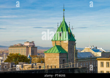 Canada Quebec, Quebec City, Porte Kent, city gate Foto Stock