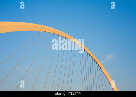 Ponte di tolleranza nella città di Dubai, UAE Foto Stock